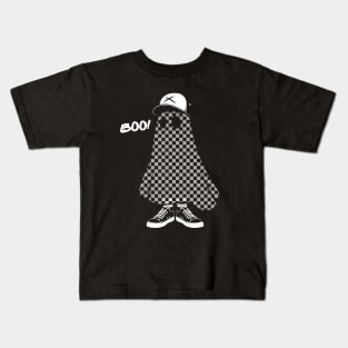 BOO! (PLAID) Kids T-Shirt